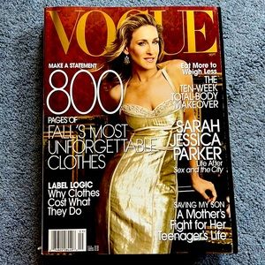 Excellent Condition Vogue September 2005 - refer to pictures